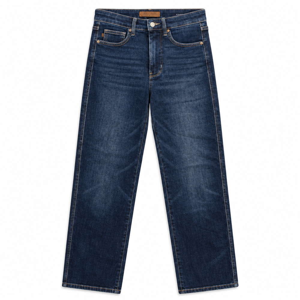 Judy Blue Jeans Womens Size 3/26 Blue Dark Wash Mid Rise Straight Stretch Denim